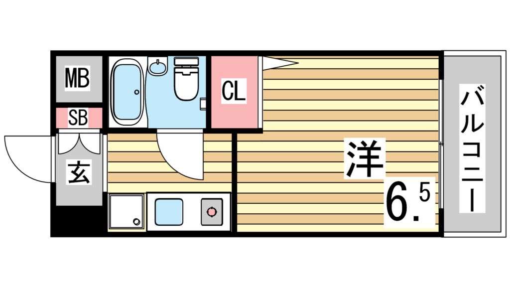 3階の間取り図