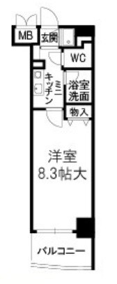 6階の間取り図