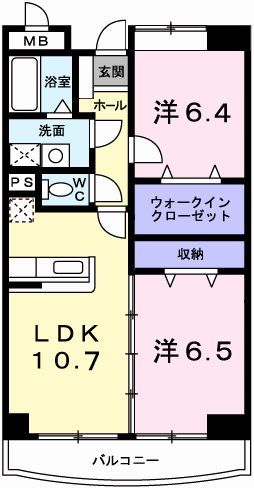 3階の間取り図