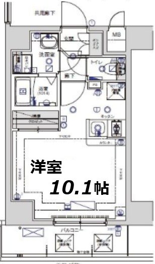 10階の間取り図