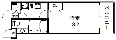 5階の間取り図