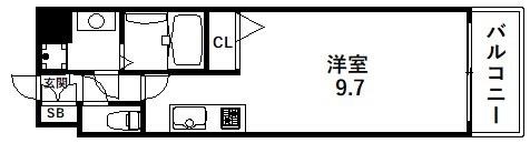 7階の間取り図