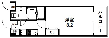 3階の間取り図