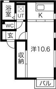 2階の間取り図