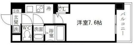 4階の間取り図