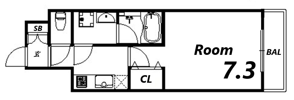 12階の間取り図