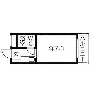 2階の間取り図
