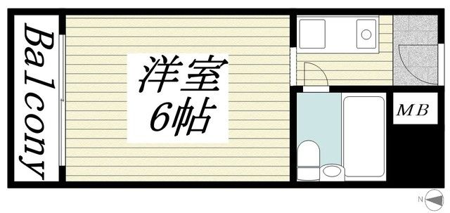 5階の間取り図