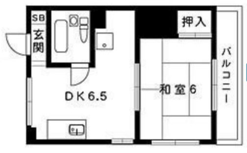 4階の間取り図