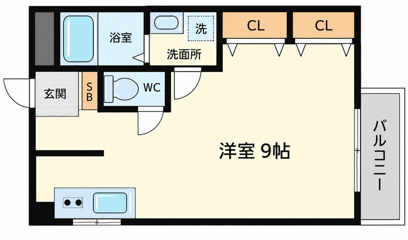 7階の間取り図