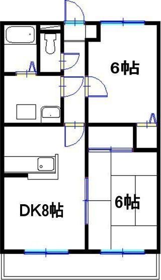 1階の間取り図