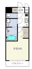 8階の間取り図