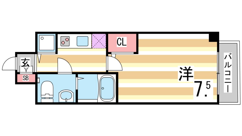12階の間取り図