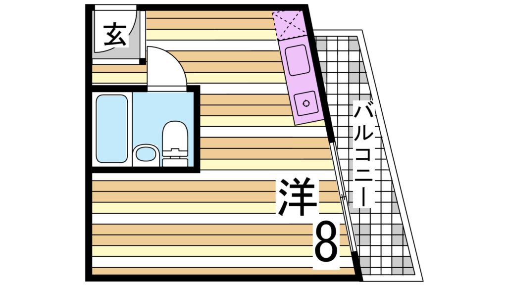 5階の間取り図