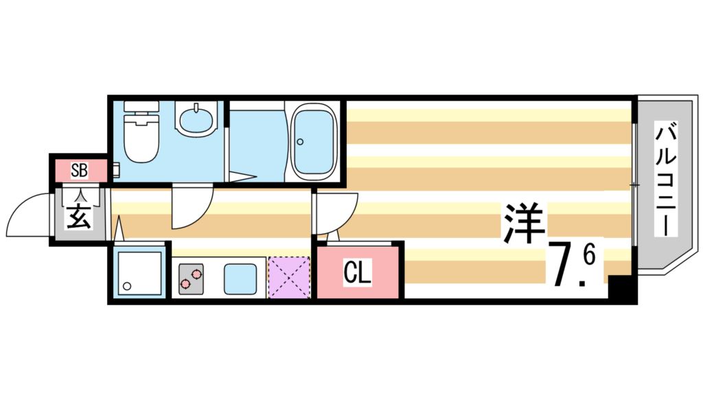 3階の間取り図