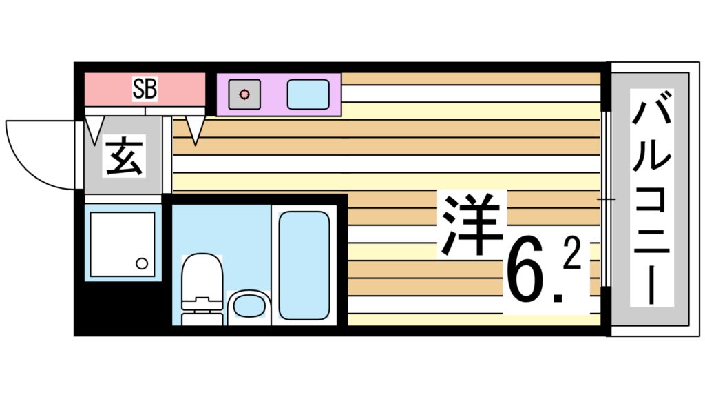 5階の間取り図