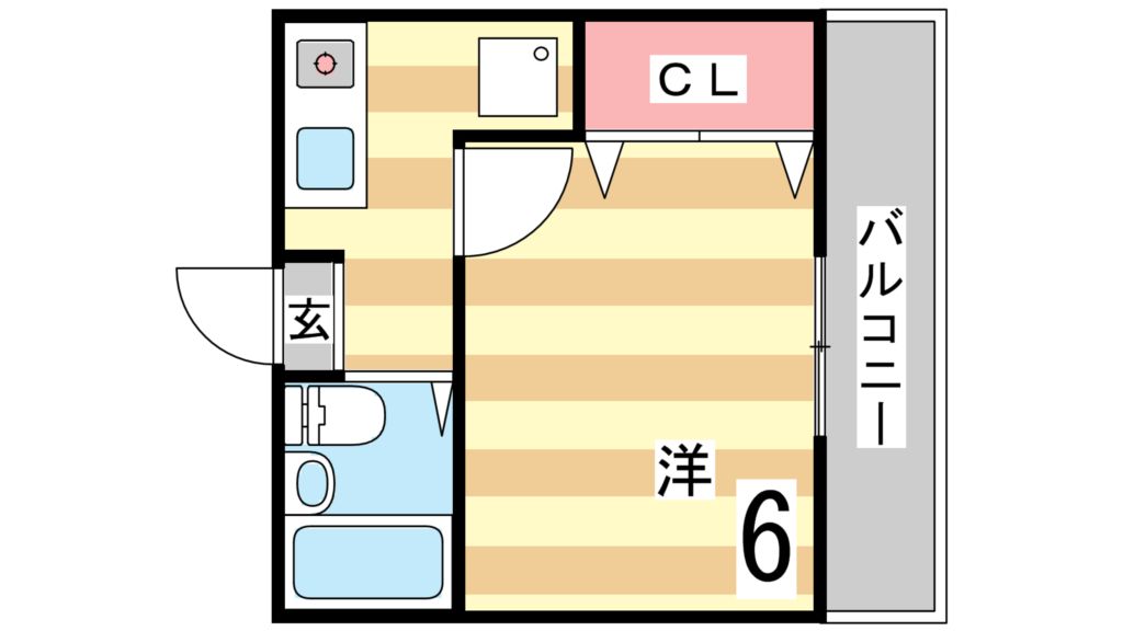 3階の間取り図