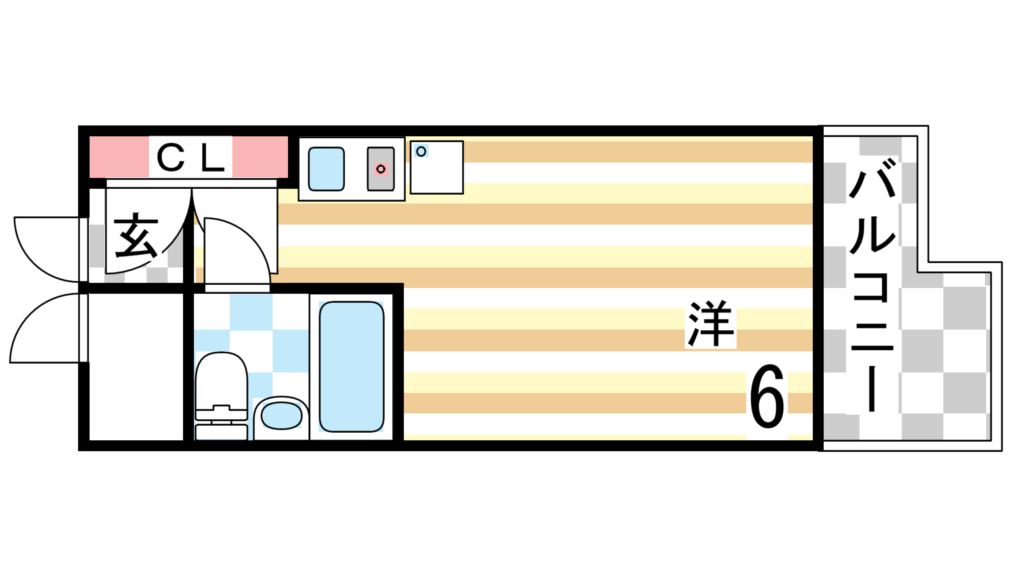 5階の間取り図