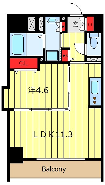 10階の間取り図
