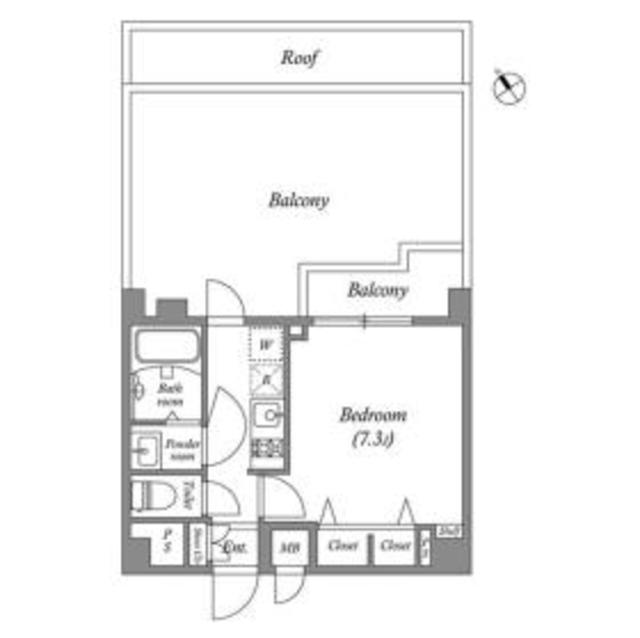 5階の間取り図