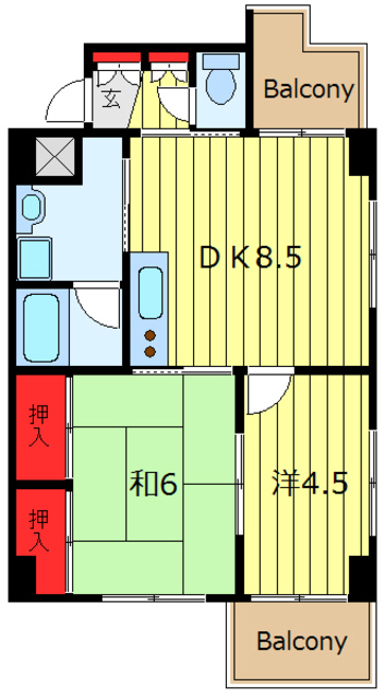 3階の間取り図