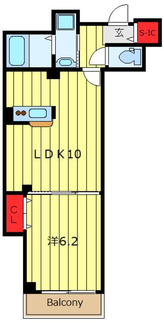 3階の間取り図