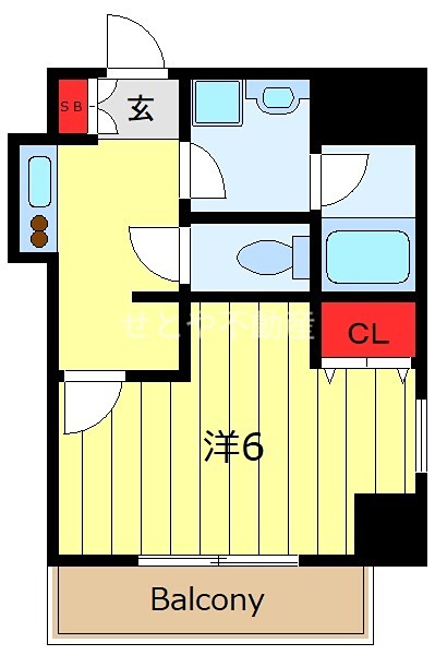 7階の間取り図