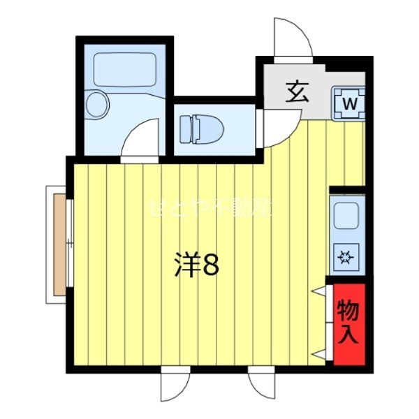 2階の間取り図