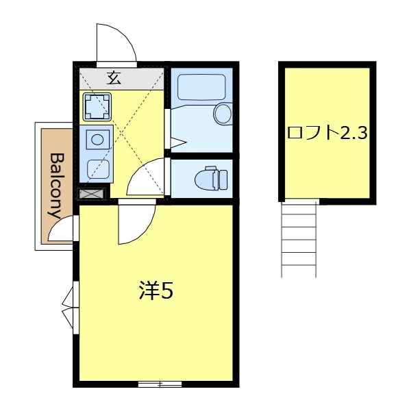 3階の間取り図