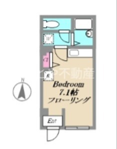 1階の間取り図