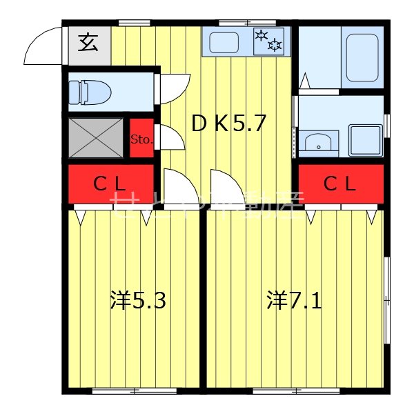 間取図