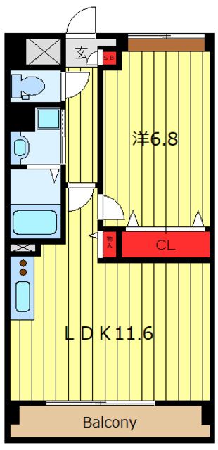 5階の間取り図