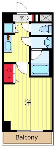 2階の間取り図