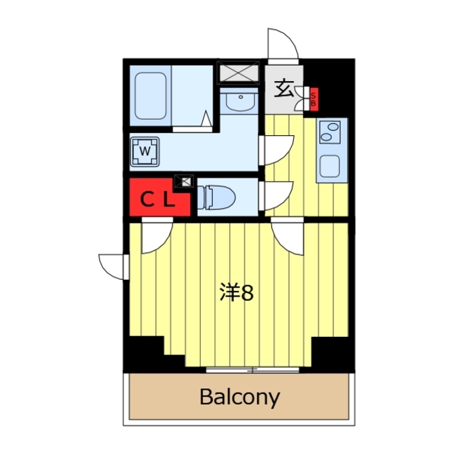 3階の間取り図