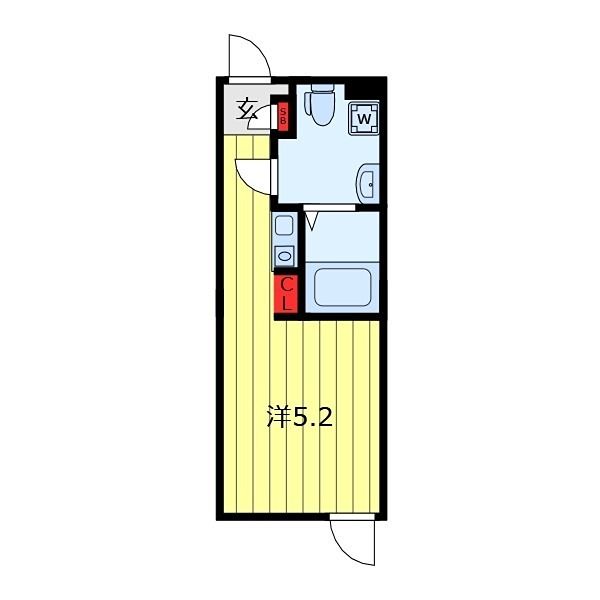 2階の間取り図