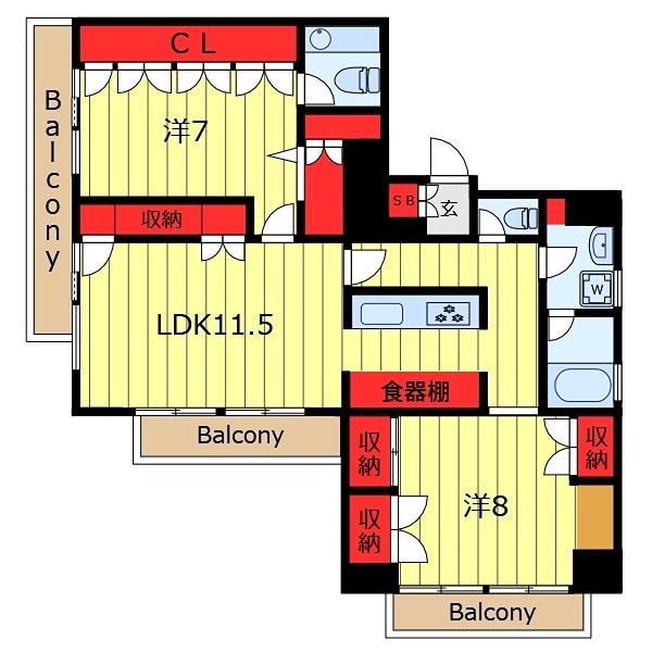 間取図
