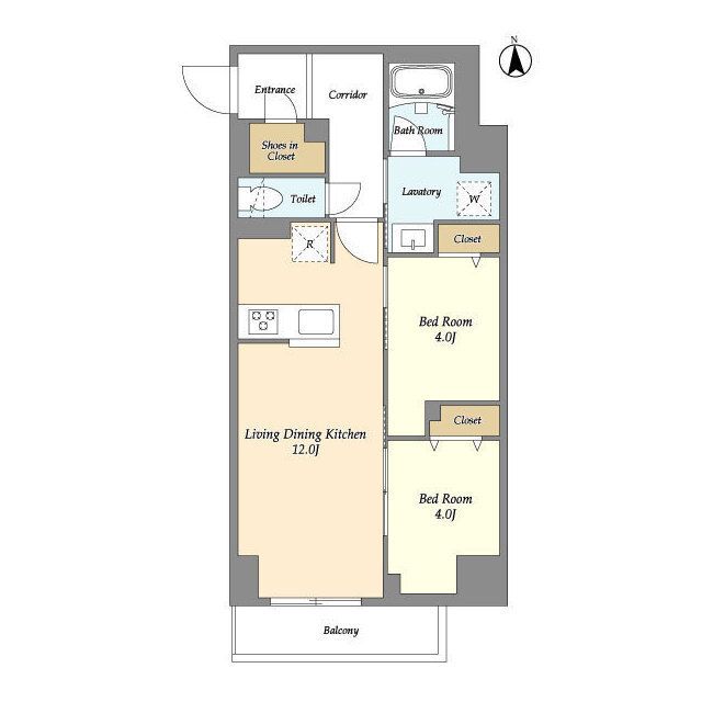 7階の間取り図