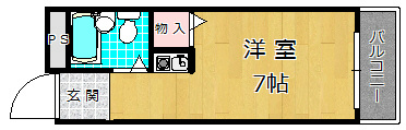 5階の間取り図