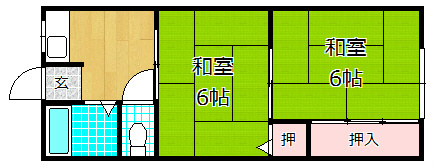1階の間取り図