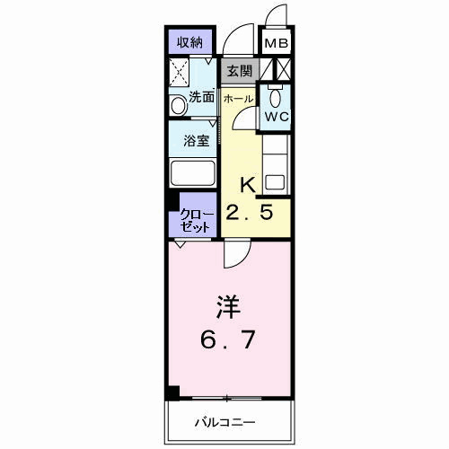 3階の間取り図