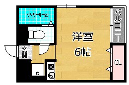 4階の間取り図