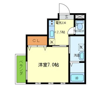 1階の間取り図