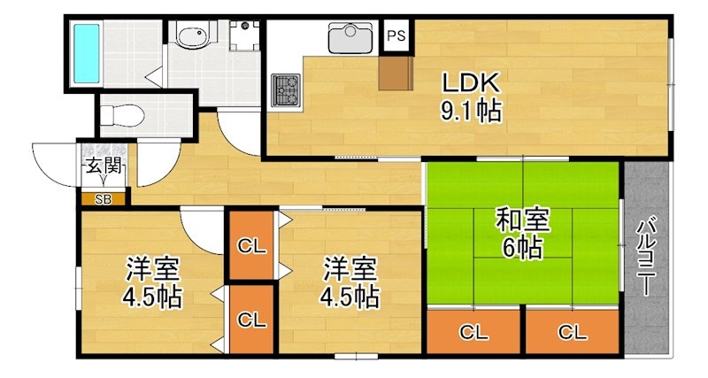 間取図