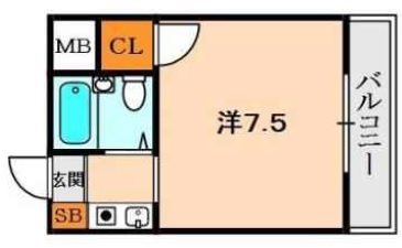3階の間取り図