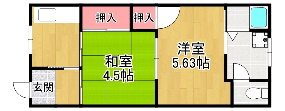 3階の間取り図