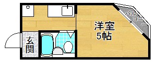 1階の間取り図
