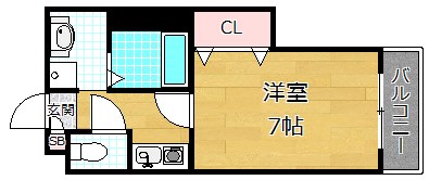10階の間取り図