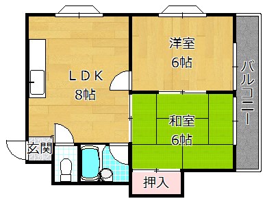 3階の間取り図