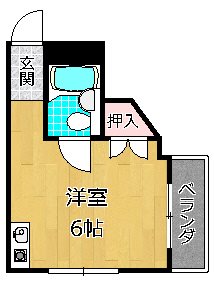3階の間取り図