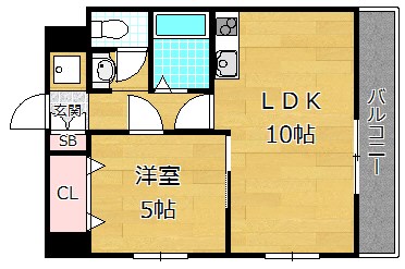 3階の間取り図